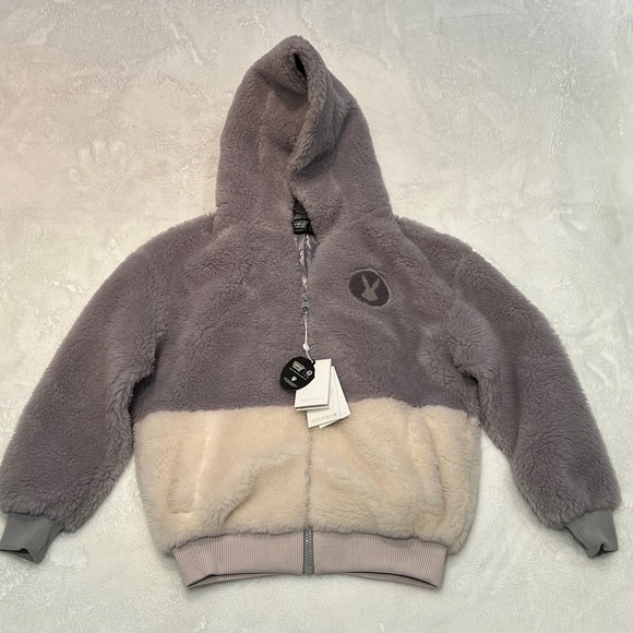 Ozlana Wool Jacket with Hoodie and Zipper Unisex - Picture 1 of 8